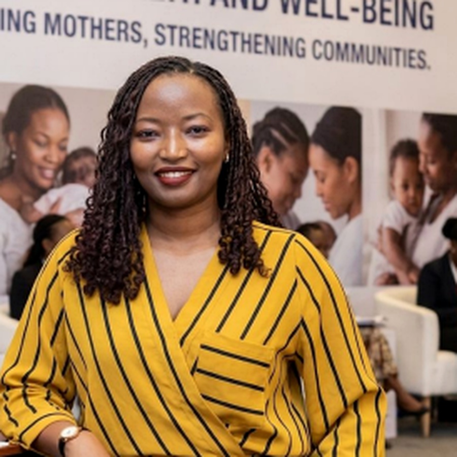 Portrait of Dr Divine Christelle Umutoniwase, Supply and Logistics Lead.